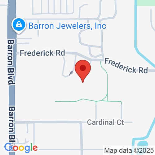 Map of Frederick School, 595 Frederick Road, Grayslake, IL 60030