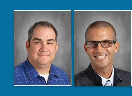 Photo of James Goschy, Principal and Ryan Lazar, Assistant Principal